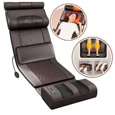 Colchão Massageador Corporal com Aquecimento e Alivio Muscular Intensidades Ajustáveis Bivolt