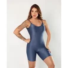 Macaquinho Melina Fitness Feminino Alça Fina Justo Academia Treino Corrida Moda Esportiva
