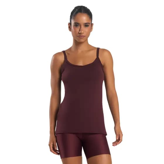 Regata Alça Fina Fitness Blusa Virginia Feminina Academia Verão