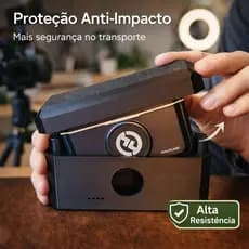 Case Anti Impacto Microfone Lark M2 Hollyland Capa