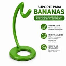 Suporte Para Bananas De Mesa Organizador De Frutas Conserva