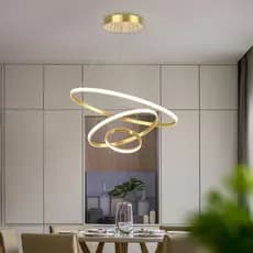 3 cores nórdica lustre-romântico luxo sala de jantar e sala de estar- bivolt 110V/220V universal-O15