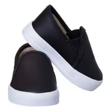 Tênis Infantil Slip On Unissex Menino Menina Confortável Calce Fácil Elástico Diversas Cores