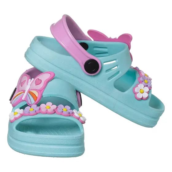 Papete Chinelo Sandália Infantil Feminina com Enfeites Sandália Menina Confortável Escolar Moda
