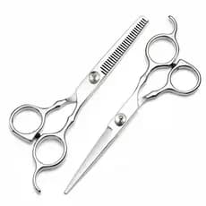 Kit Tesoura Fio a Laser X Desbastadora de Cabelereiro para cortar cabelo