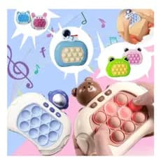 Brinquedo Anti-Stress Pop It Eletronico Brinquedo Bolhas De Empurrar Rápido Para Crianças e Adultos