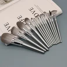 KIT 14 peças Pincéis de Maquiagem Suave