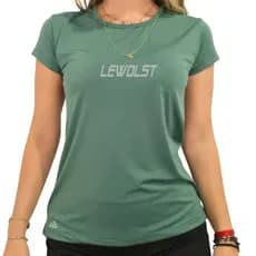CAMISETA LEWOLST DRY FIT FEMININA FREEZE FENDA LATERAL SPORTS ACADEMIA ESPORTE TREINO