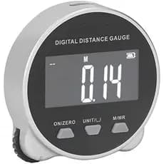 Fita Métrica Digital , 656 Ft Régua Rolante Eletrônica De Alta Precisão Com Visor LCD , Ferramenta Medição De Distância Da Para Diâmetro Curvo Plano Em Forma De Obturação