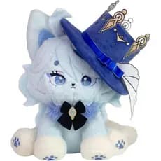 Genshin Impacto Furina Meow Boneca De Pelúcia Anime Figura Plushies Bonito Macio Animais Presente Para Fãs De Gatos
