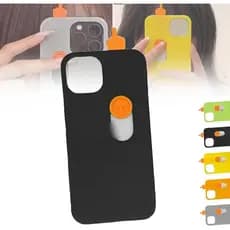 Brinquedo De Capa De Telefone Deslizante Com Dedo Médio Impresso Em 3D , Gesto Criativo E Amigável Para , Presentes Engr