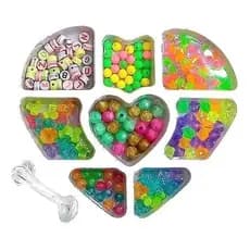 Kit colorido Miçanga Infantil Para Pulseira