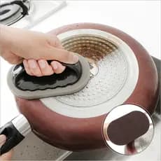 Esponja Mágica com Nano Palha de Aço e Cabo - Descontaminação e Limpeza Profunda