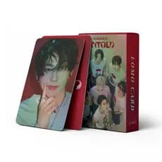 KPOP 55pcs/box ENHYPEN Cartões Holográficos ROMANCE : UNTOL Laser LOMO De Coleta De