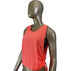 Regata Feminina Fitness para Treino com detalhe Amarradinho do Lado - Estilo e Conforto