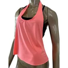 Regata Feminina Fitness para Treino detalhe sem costa - Estilo e Conforto para Seus Treino