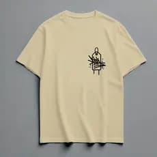 Camisa Sold Streetwear Oversized T-shirt Básica Street Algodão Premium Preto Roxo Bege