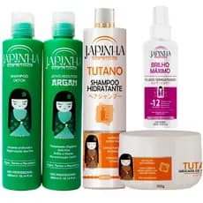 Kit Selagem Orgânica + Hidratação + Brilho Máximo