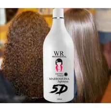 Progressiva Japonesa 5D 1000ml  - Alisa Até, 100% Na Primeira Aplicação  Até Mesmo Em Cabelos Afros.