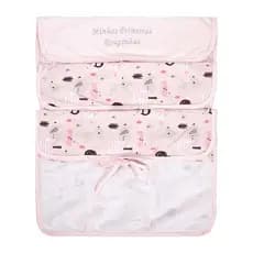 Saquinho Maternidade 03 Unidades Rosa Baby Joy Premium