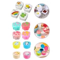 Mini Potes Molho Mostarda Ketchup Lancheira Marmita Kawaii