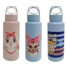 Garrafinha de Água Squeeze 350ml Plástico Livre de BPA Lancheira Academia Piquenique