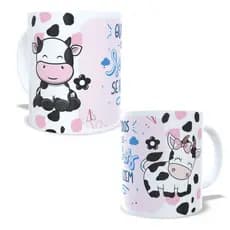 Caneca  Personalizada da Vaquinha - Porcelana - Presente