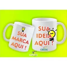 Caneca Personalizada de Porcelana 325ml - Alta Qualidade - MONTAMOS SUA ARTE com sua FOTO