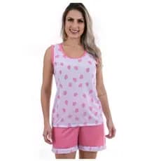 Judoca Pijama  camiseta conjunto feminino adulto , roupas femininas ,  regata malha curto ❤️