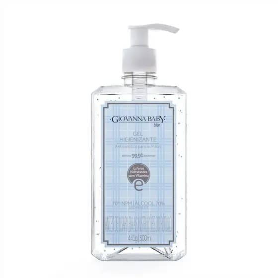 Álcool Em Gel Higienizante Blue Giovanna Baby