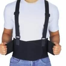 Cinta Lombar Segurança Faixa Ergonômica Coluna Postural