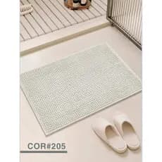 Kit com dois tapetes popcorn banheiro quarto cozinha