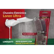 Chuveiro Loren Shower Eletronica Ultra Lorenzetti Com Resistência Extra Original
