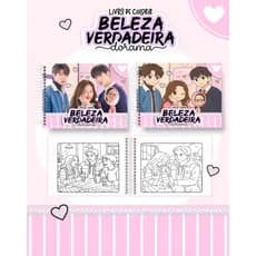 Livro de Colorir True Beauty | 50 Ilustrações Inspiradas no Dorama