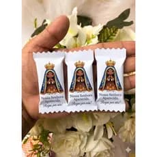 Bala Lembrancinha Nossa Senhora Aparecida Brinde - 100 Unid