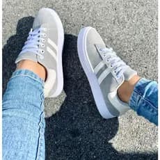 Sapatenis Feminino Casual Camurça leve Forrado Sola Macia