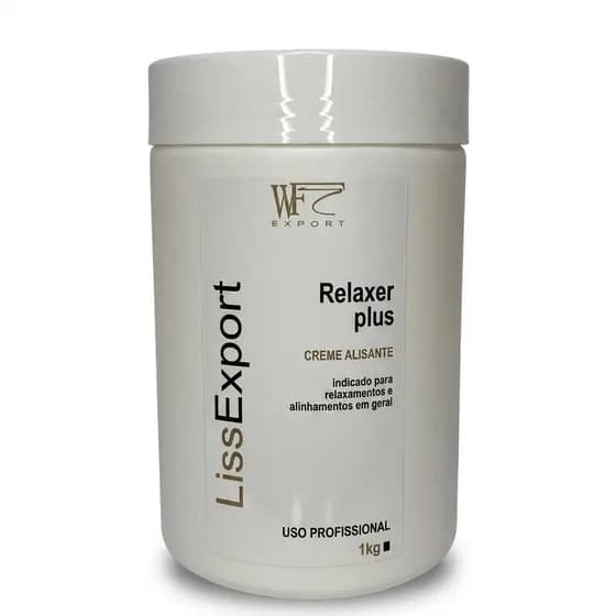 Creme Alisante Progressiva Escova Alisante 1kg Amônia WF Liss Export