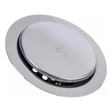 Ralo Inteligente Click Redondo Banheiro Aco Inox 10cm 10x10 903