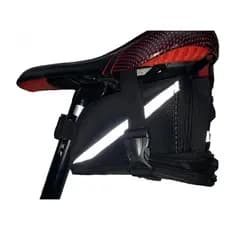 Bolsa De Selim Para Bike Bicicleta Ziper Expansivel Bb090