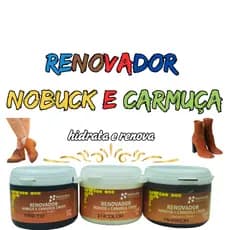 cremecouro para nobuck e camurça hidrata e renova 60g  renovador, graxa, sapatos, tênis, bota, jaqueta