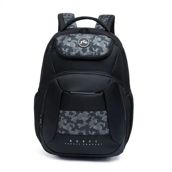 Mochila Urbana Rusty Trilha Reforçada Espaçosa Camuflada Multifunções