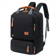 Mochila Bolsa Polo One Reforçada Expansiva Notebook Faculdade Trabalho