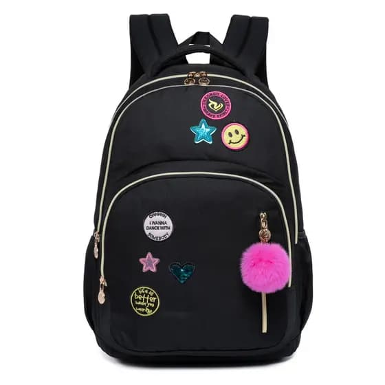 Mochila Bolsa Feminina Escolar Grande Resistente