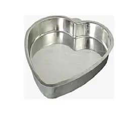 Forma De Bolo Coração Pequena Aluminio If35