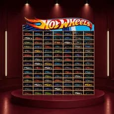 porta hot wells 105 carrinhos madeira mdf adesivado novidade