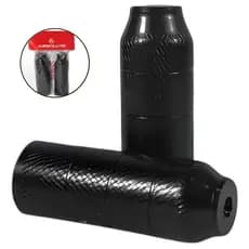 Pedaleira Trolha Absolute Aço Xadrez 38x110mm Bmx Grau Preto