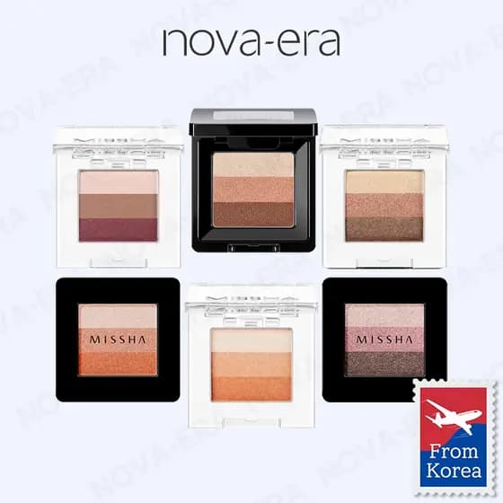 [NOVA-ERA] missha Triple eye Shadow shimmer Matte glitter Maquiagem Para Os Olhos
