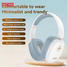 Fone de ouvido Bluetooth B300 Over-Ear fone de ouvido dobrável sem fio esportes jogo 3D alta fidelidade fone de ouvido s