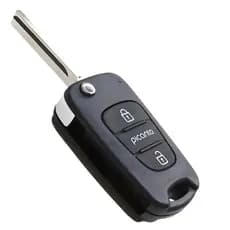 CHAVE CANIVETE CARCAÇA KIA PICANTO 2009 2010 2011 2012 2013 2014 3 BOTÕES