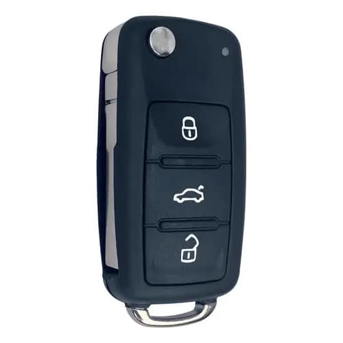 Chave Canivete Alarme Gol Voyage G6 G7 Up Jetta Space Fox